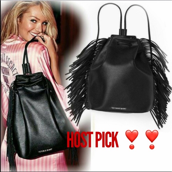 PINK Victoria's Secret Handbags - 🖤VICTORIAS SECRET FRINGE BAG🖤
